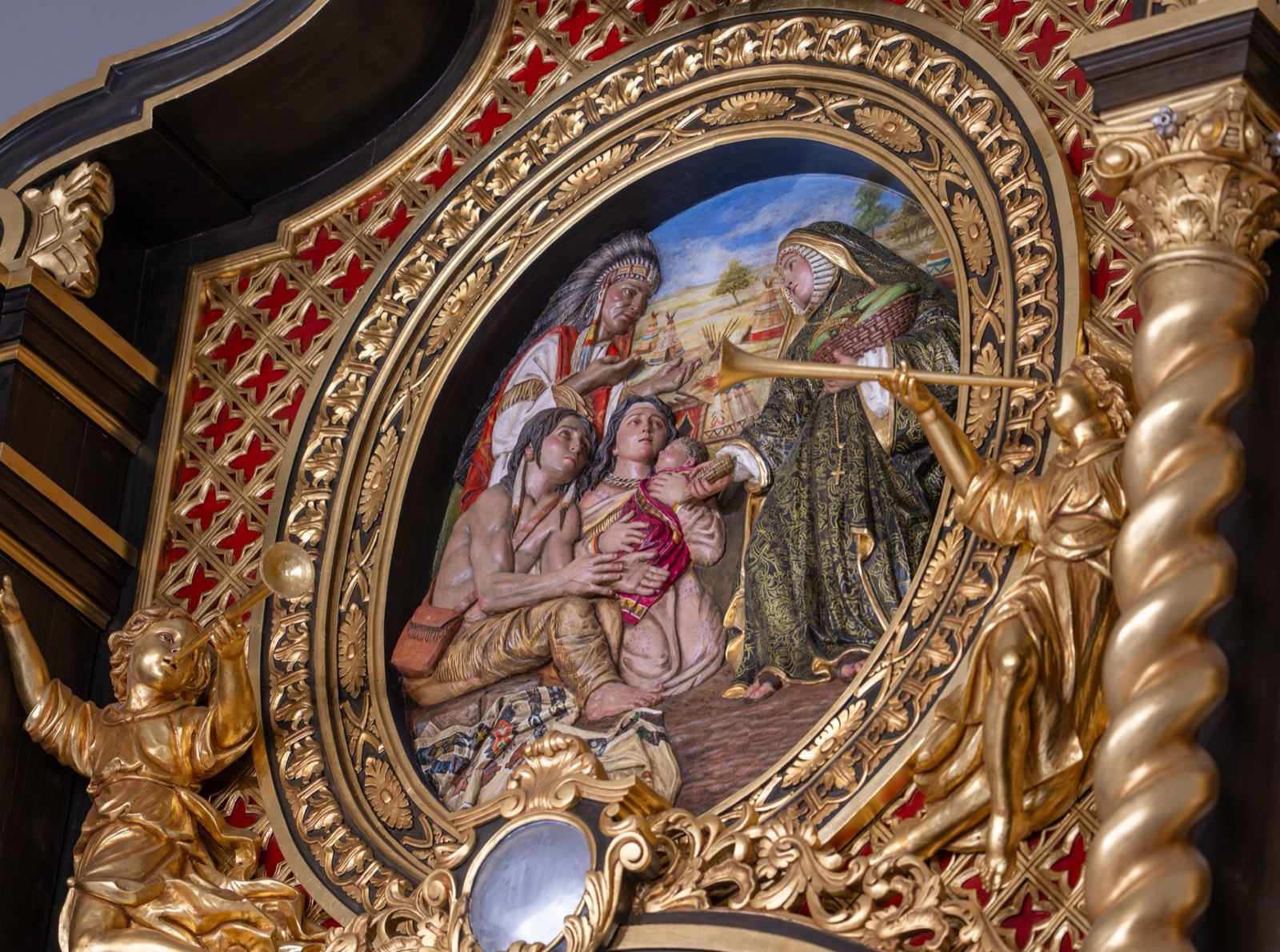 Church Retablo Detail